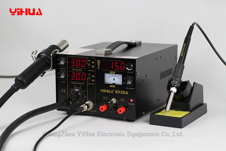 4 つのノズルの DC電源 YIHUA 853DA が付いている電子携帯電話の改善の場所